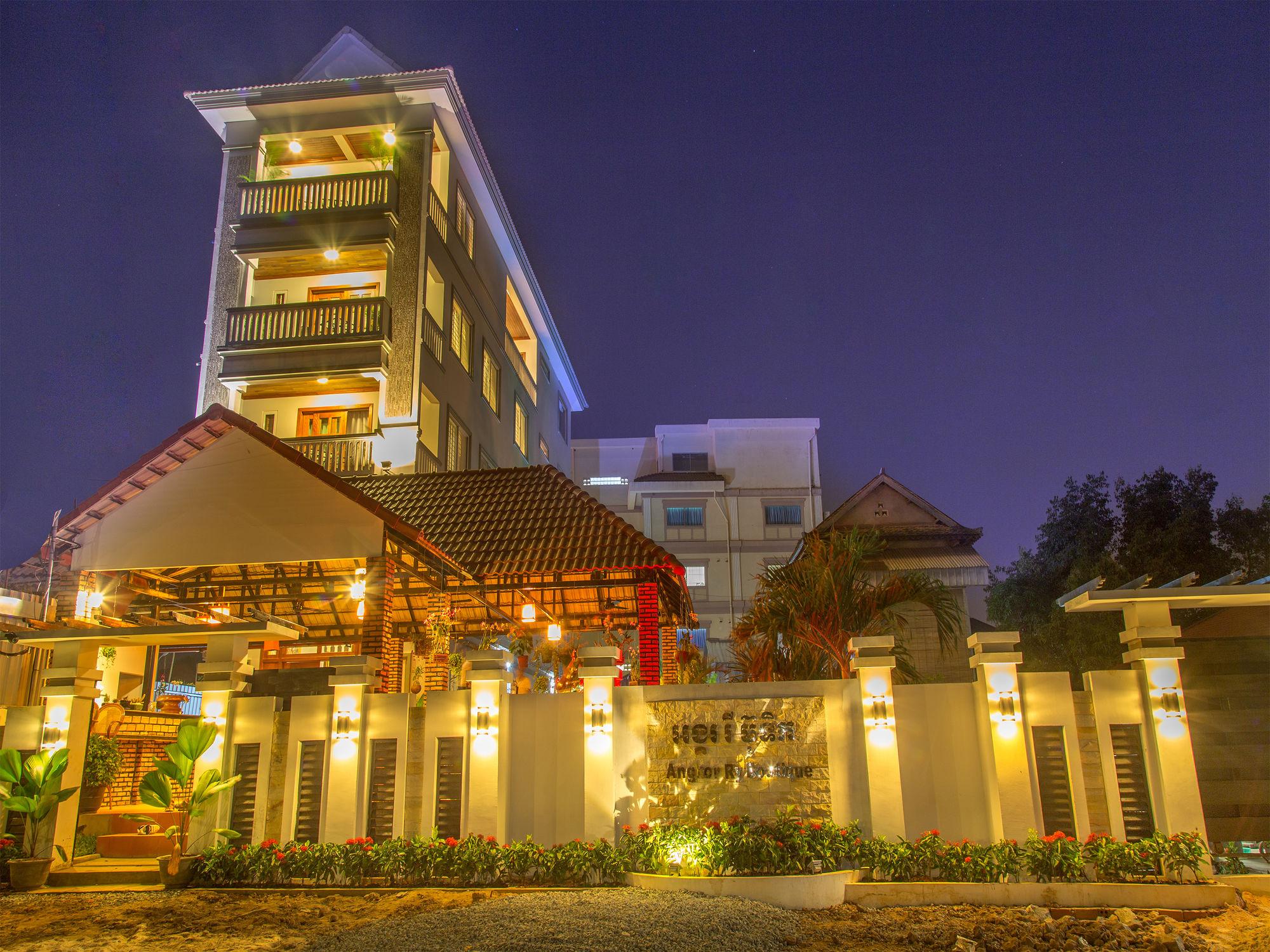 Angkor Ry Boutique Hotel Sziemreap Kültér fotó